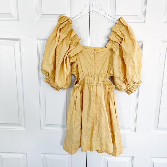 Sovere Noble Mini Dress in Buttercup - Picture 8 of 9